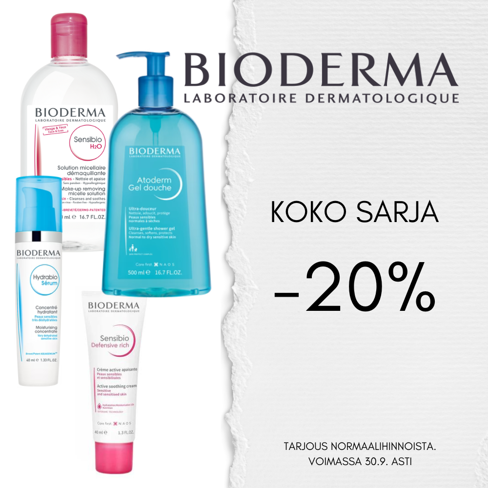 BIODERMA - patentoitua kosmetiikkaa ihon eri tarpeisiin