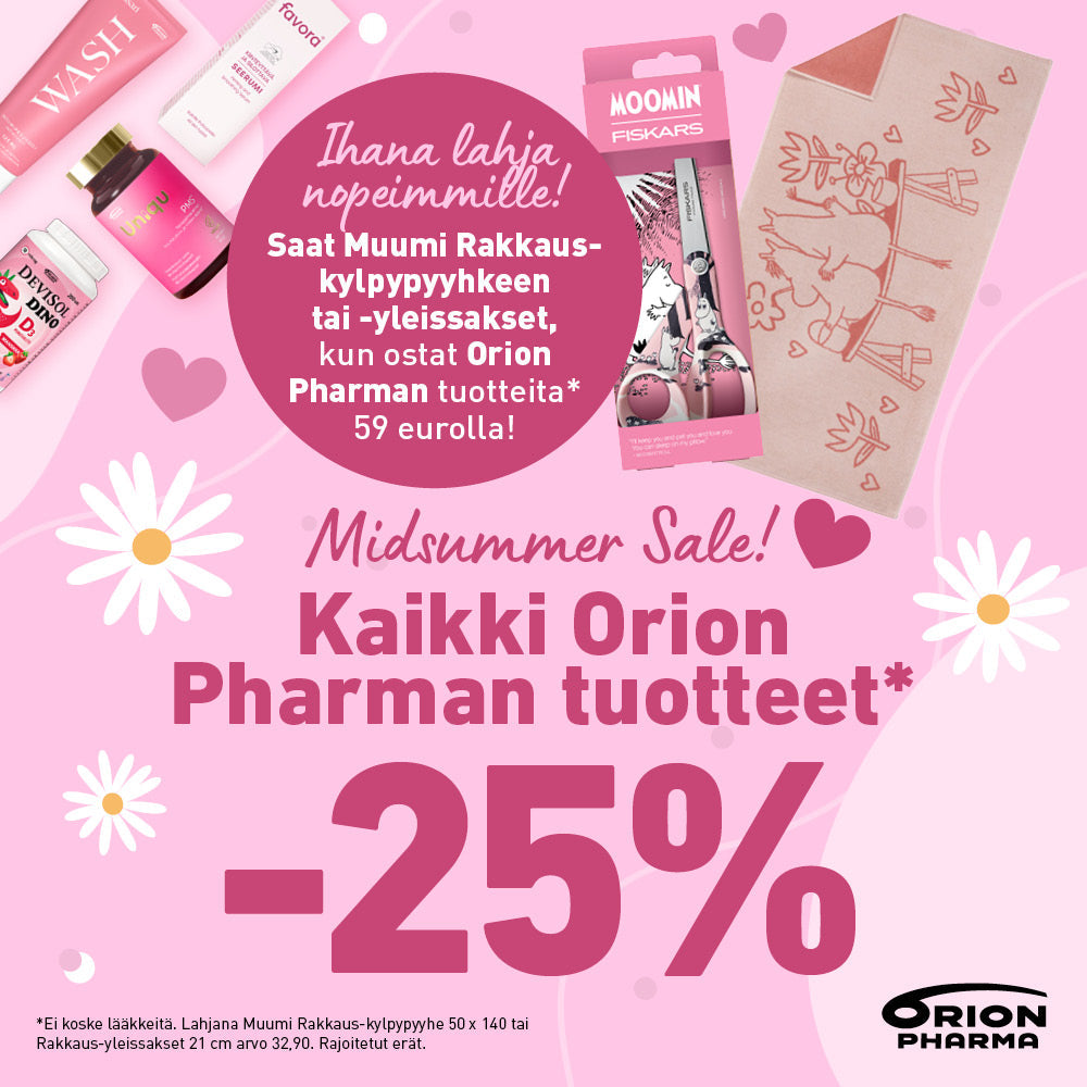 Midsummer Sale - Orion Pharma x Apteekkiplus.fi