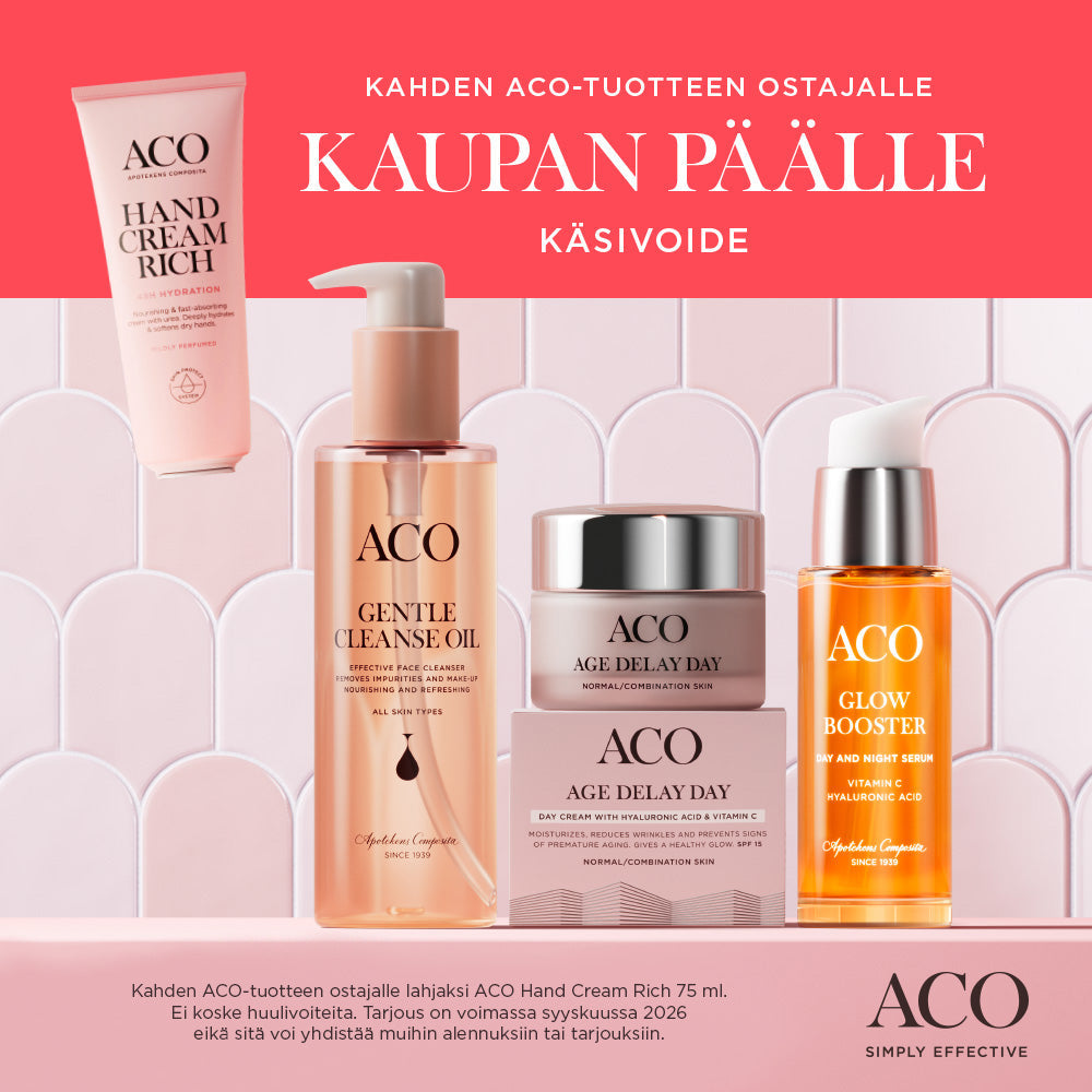 ACO VIIKOT! Lahja kahden kampanjatuotteen ostajalle