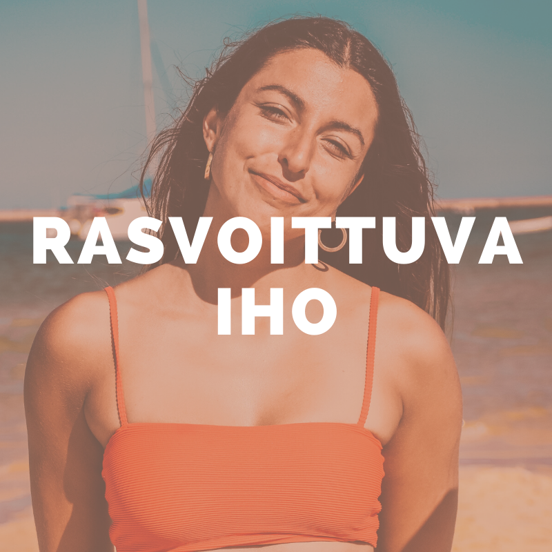 Aurinkosuojat rasvoittuvalle tai epäpuhtaalle iholle