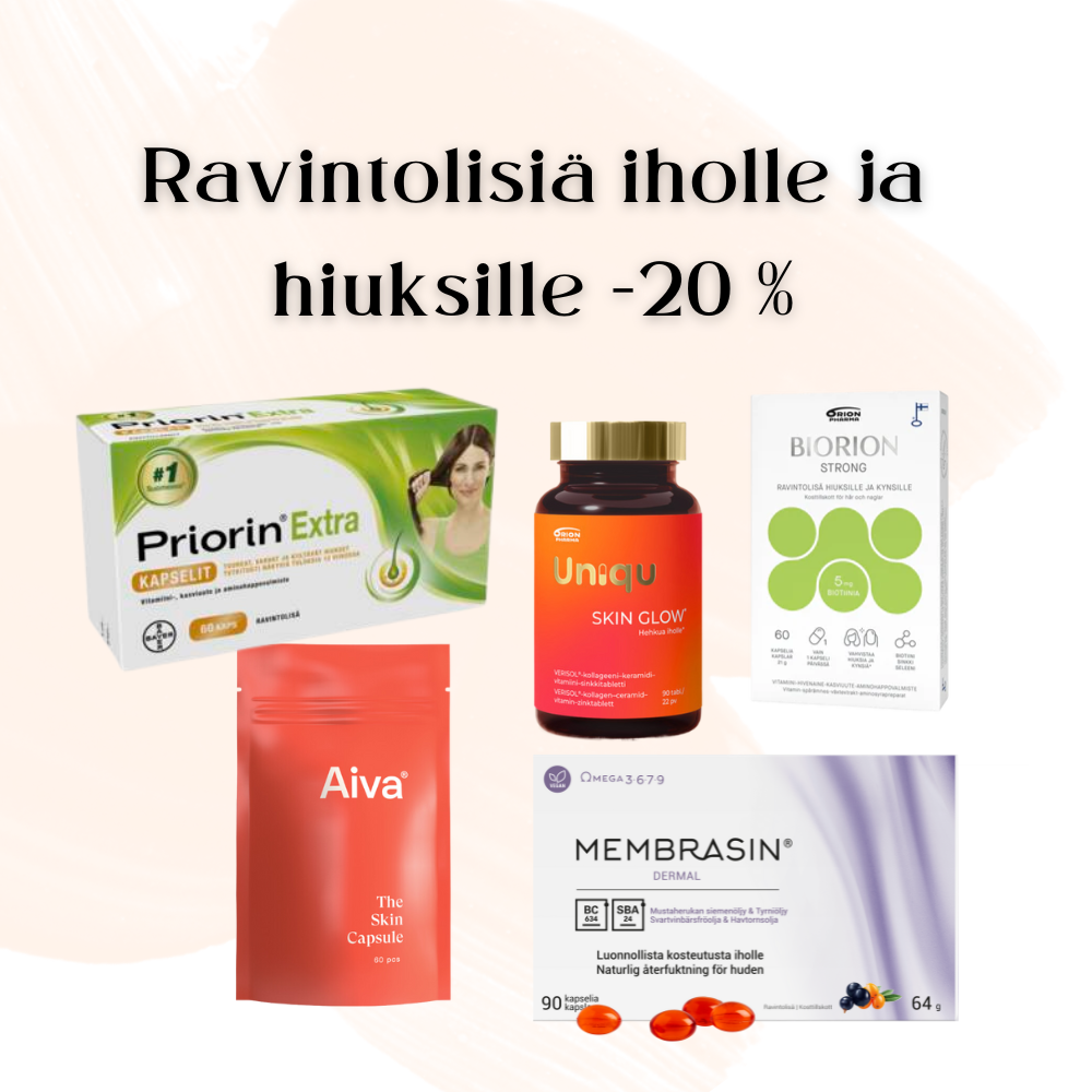 Hoida kauneutta sisäisesti -20 %