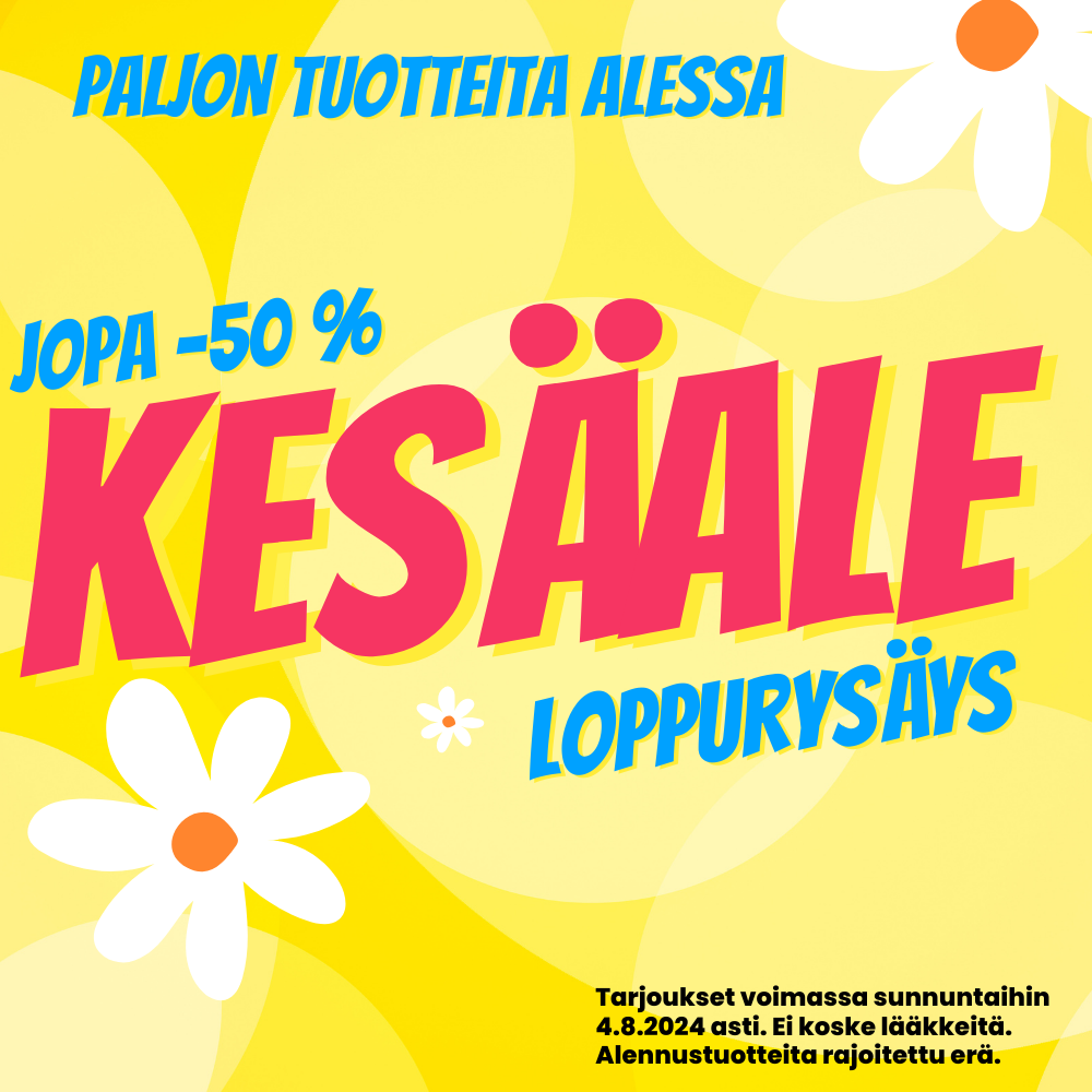 KesäAlen Loppurysäys! Alennukset jopa -50 %