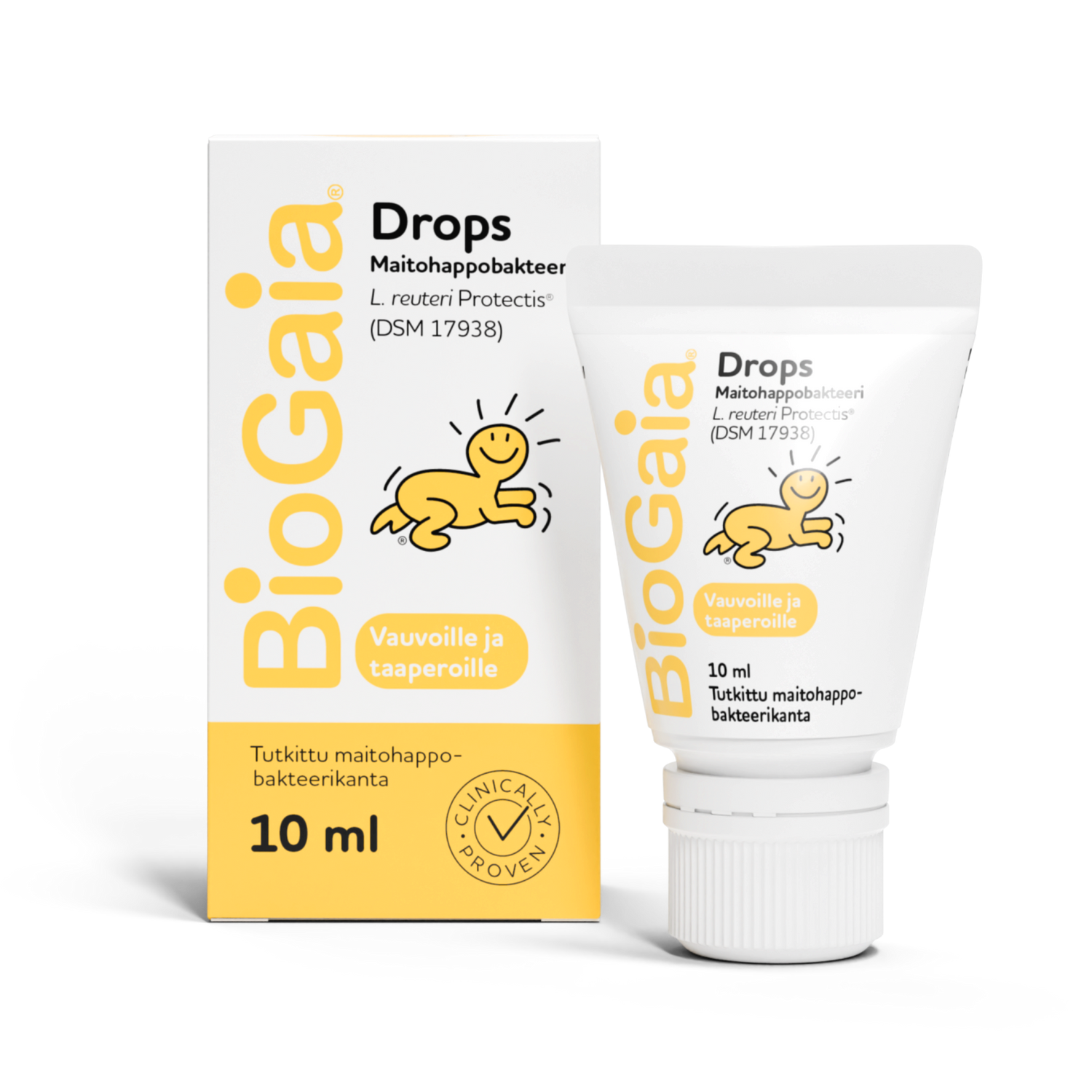 BioGaia Drops 10 ml maitohappobakteeri vauvalle ja taaperolle