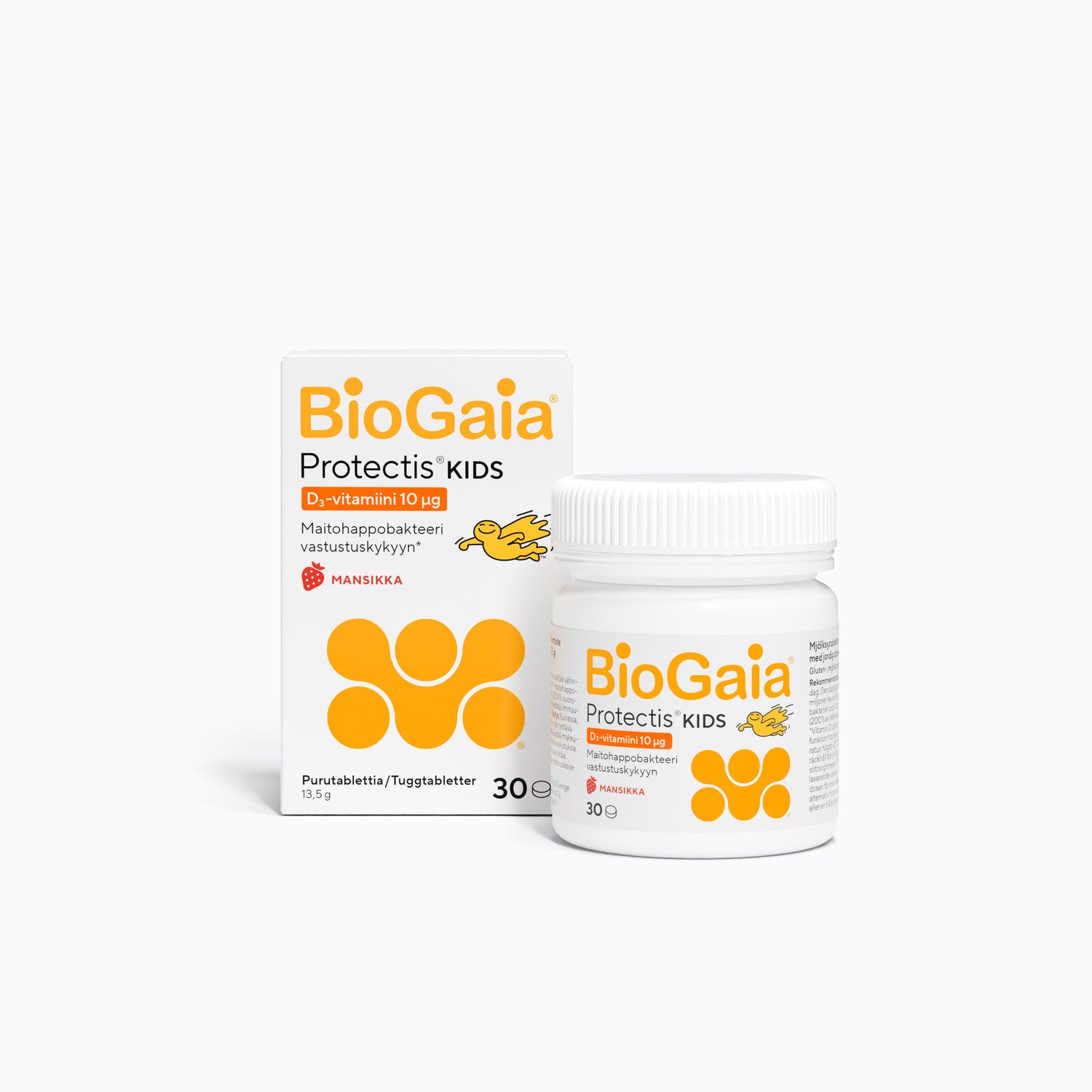 BioGaia Protectis KIDS 30 tabl - maitohappobakteerivalmiste lapsille