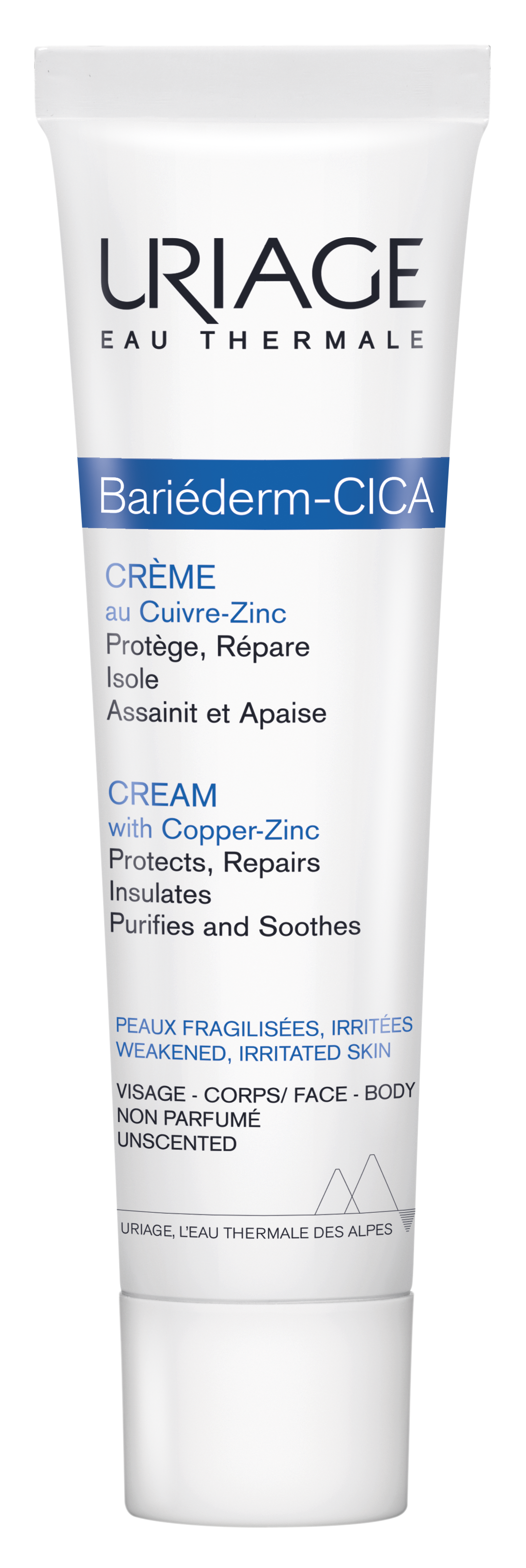 Uriage Bariederm Cica Cream with Copper-Zinc