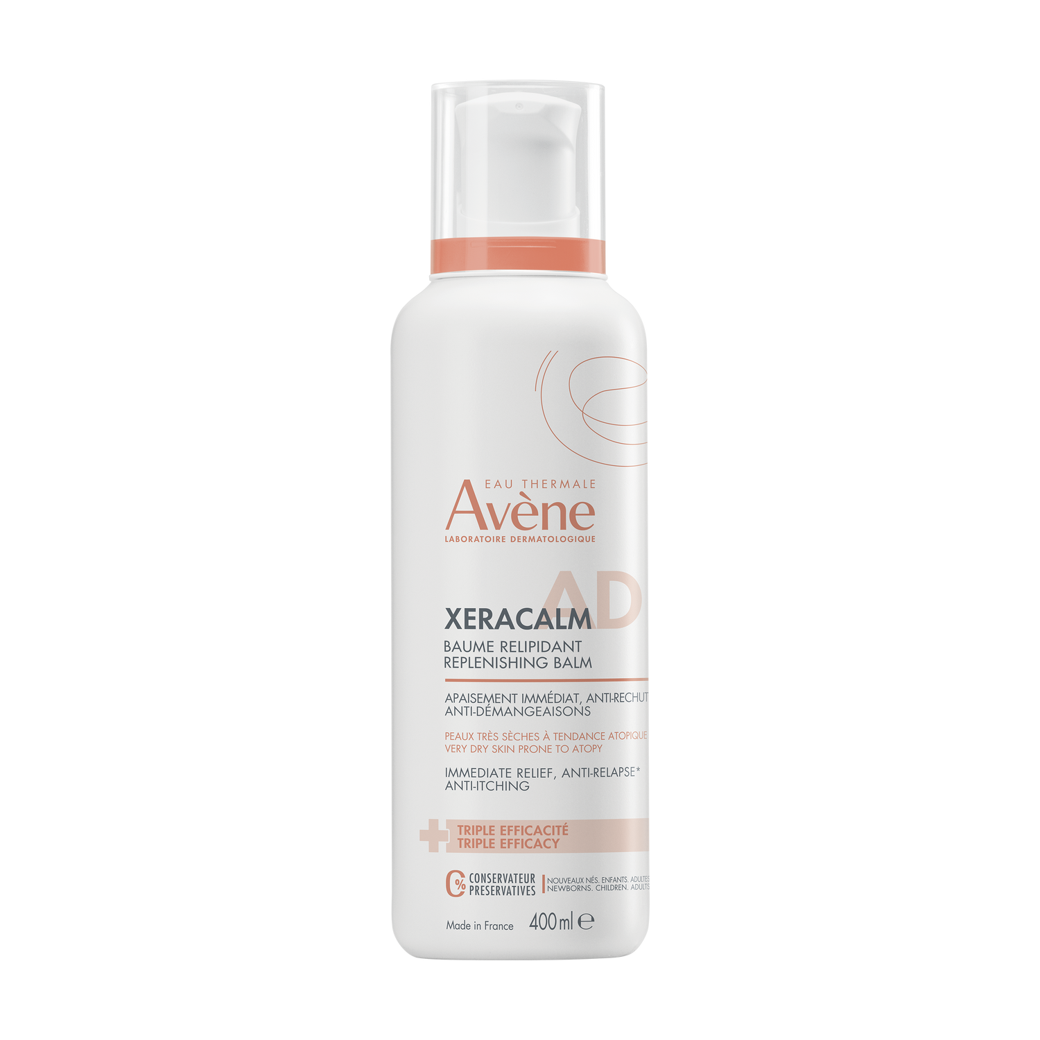 Avène Xeracalm AD Balm täyteläinen kutinaa rauhoittava voide 400ml