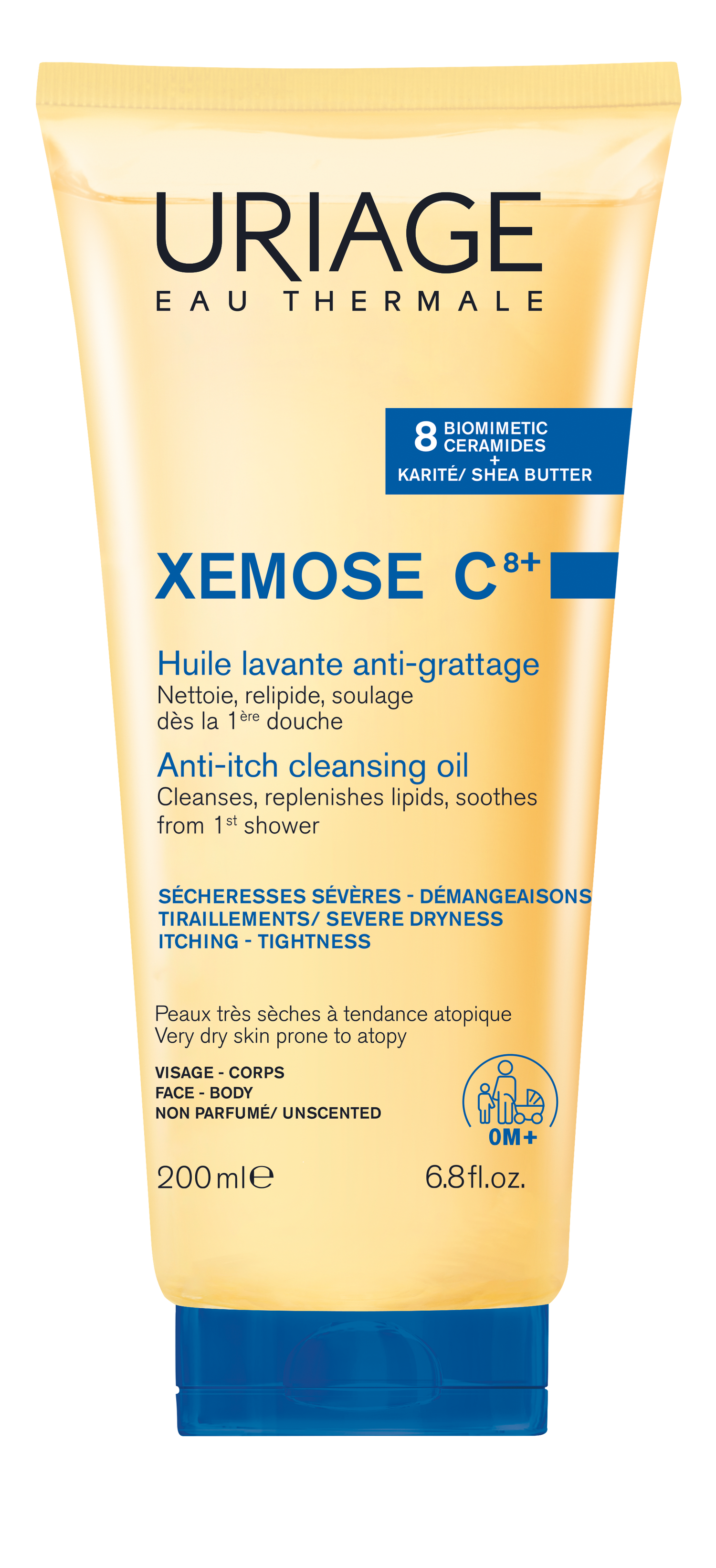 Uriage Xemose C8+ Cleansing Oil 200ml