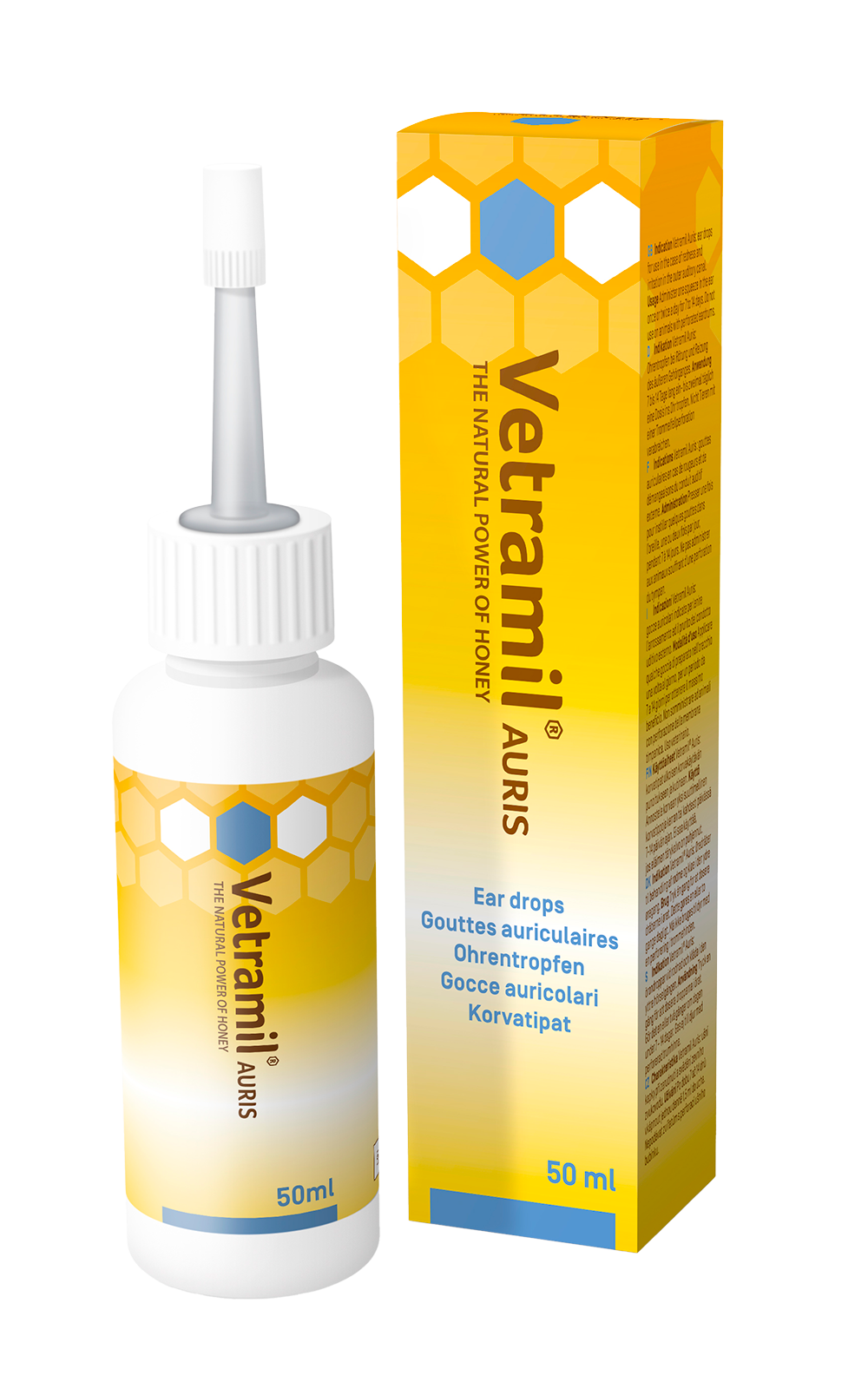 Vetramil Auris korvatippa 50 ml