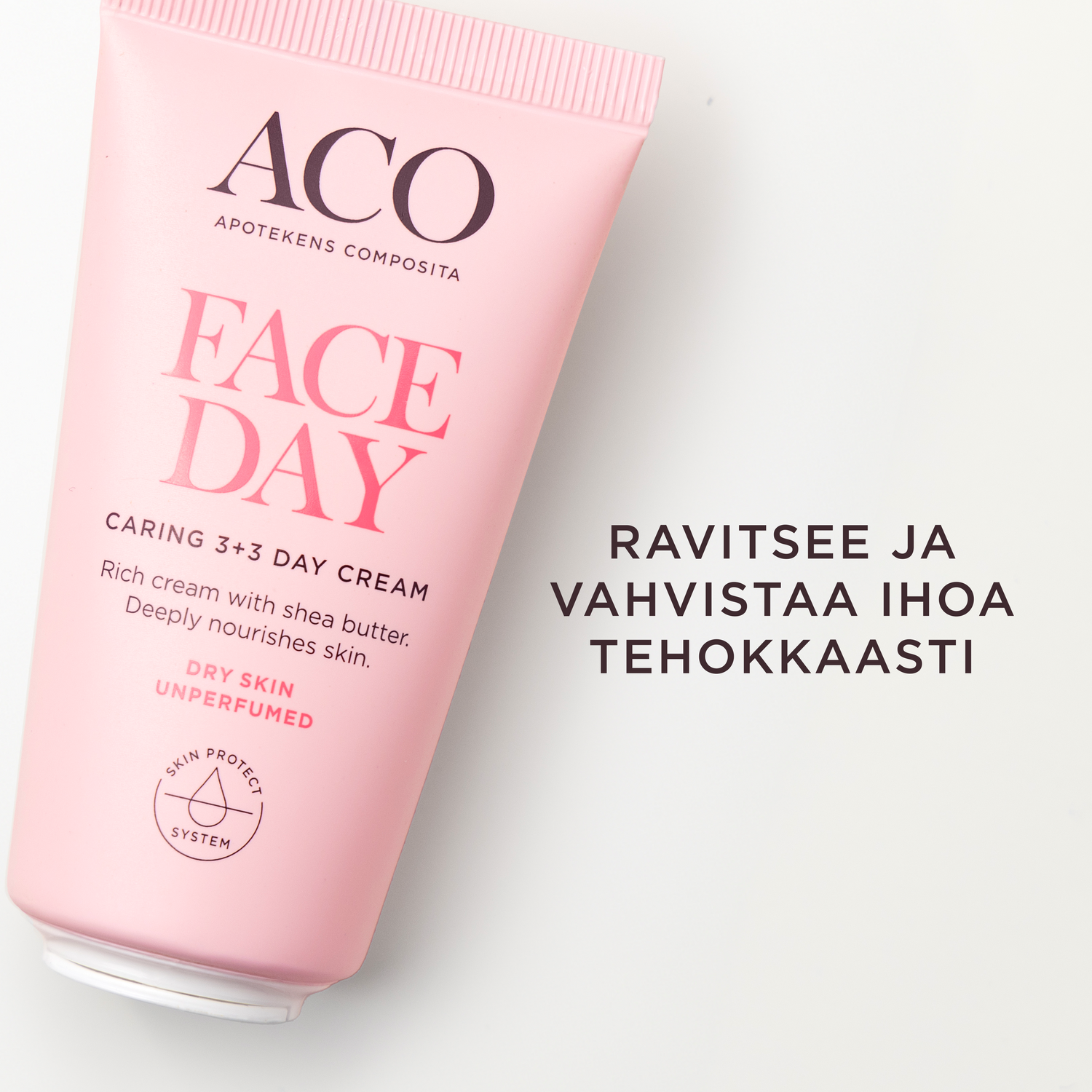 ACO Face DC Caring 3+3 Day Cream 50 ml Hajusteeton