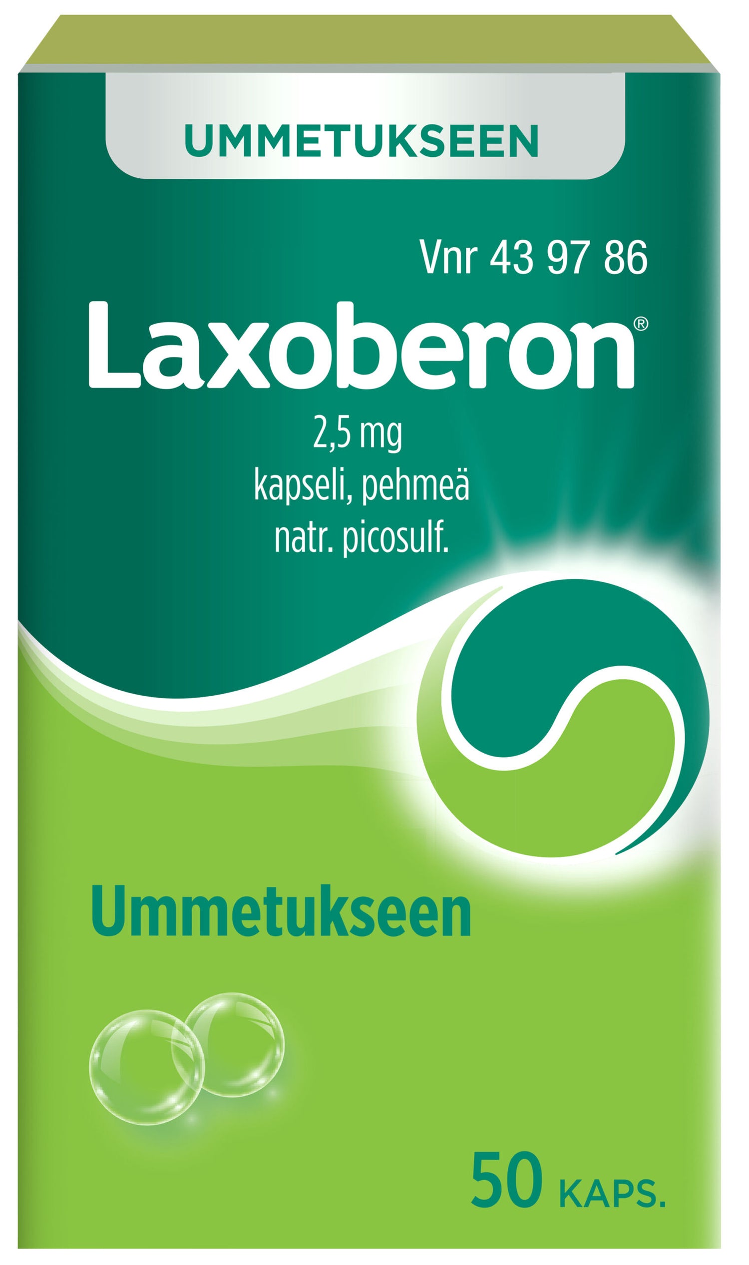 LAXOBERON 2,5 mg 50 kaps.