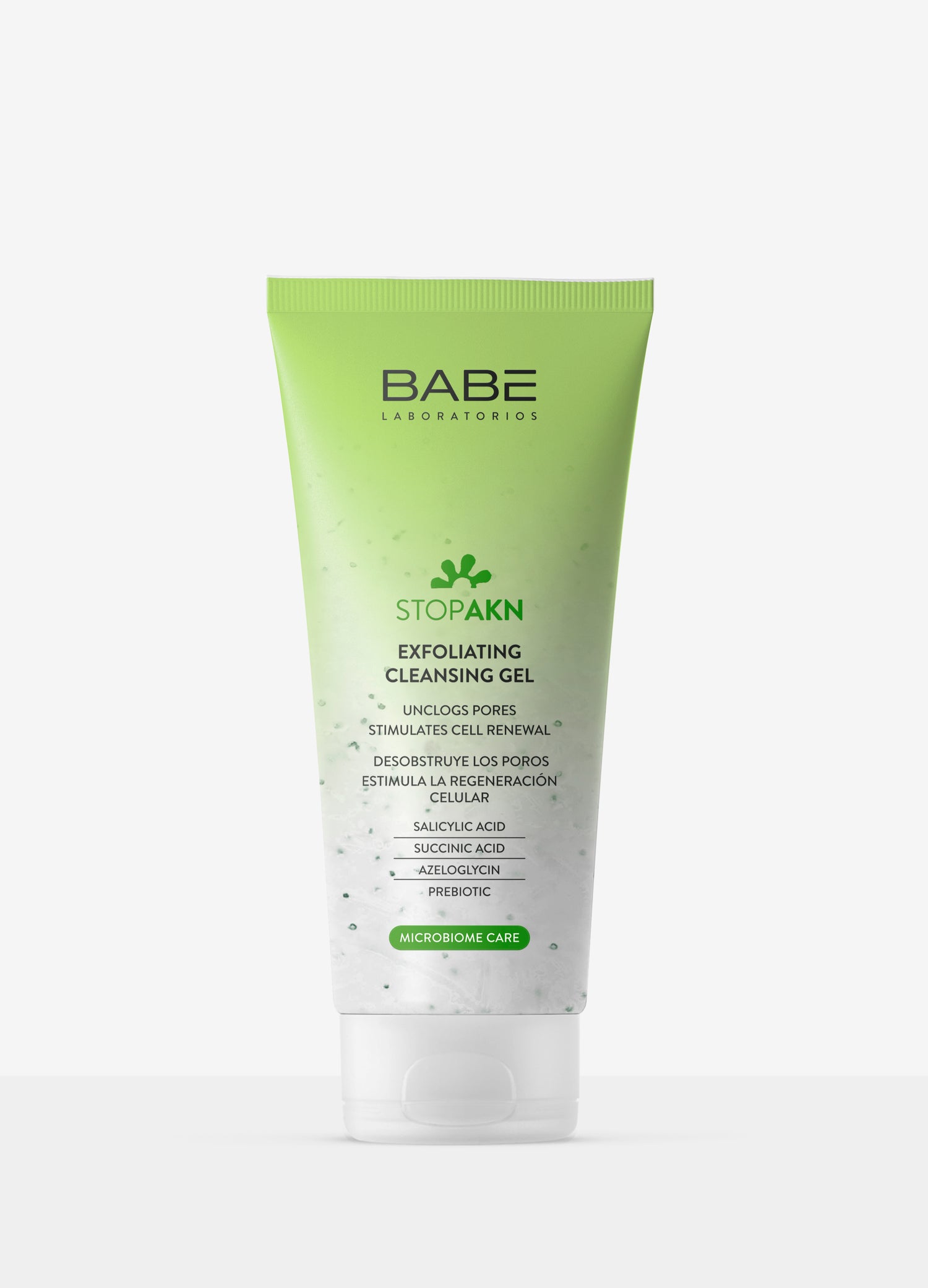 BABE Stop AKN Exfoliating Cleansing Gel -kuoriva puhdistusgeeli 200 ml - Apteekkiplus.fi