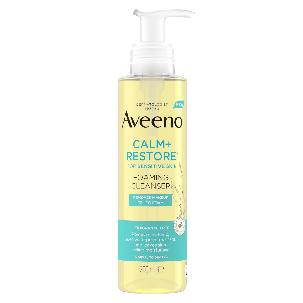 Aveeno Calm+Restore Foaming Cleanser