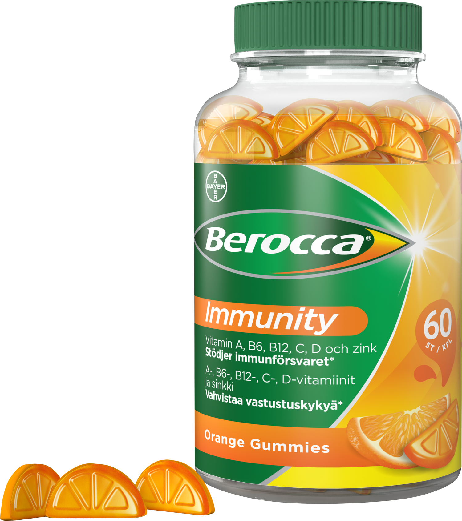 Berocca Immunity gummies 60 kpl