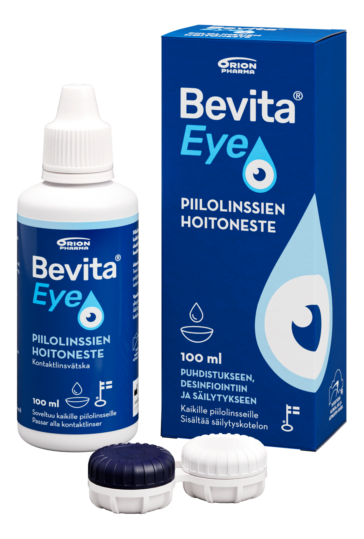 Bevita Eye Kosteuttava Piilolinssien hoitoneste 100 ml