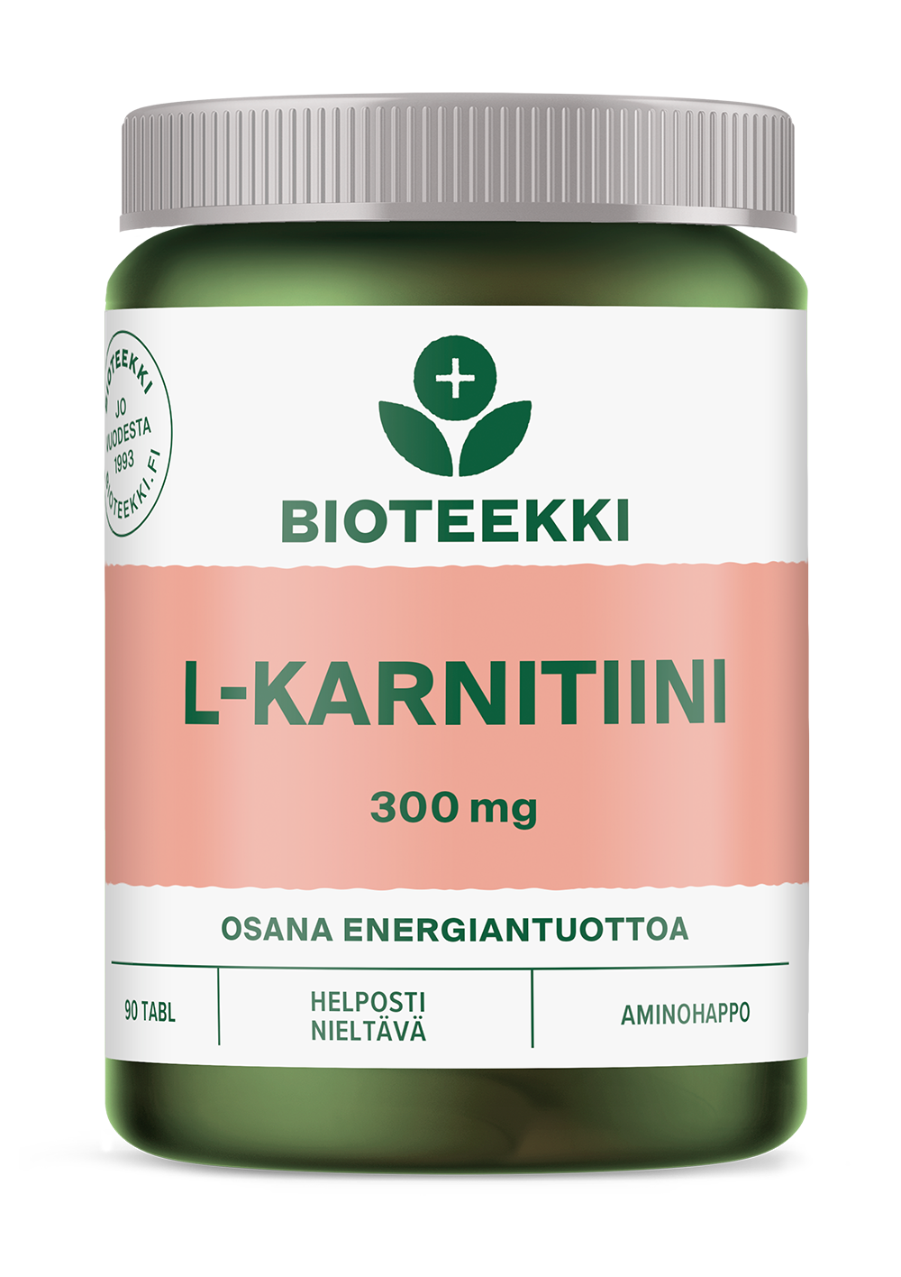 Bioteekki L-Karnitiini tabletti 90 kpl