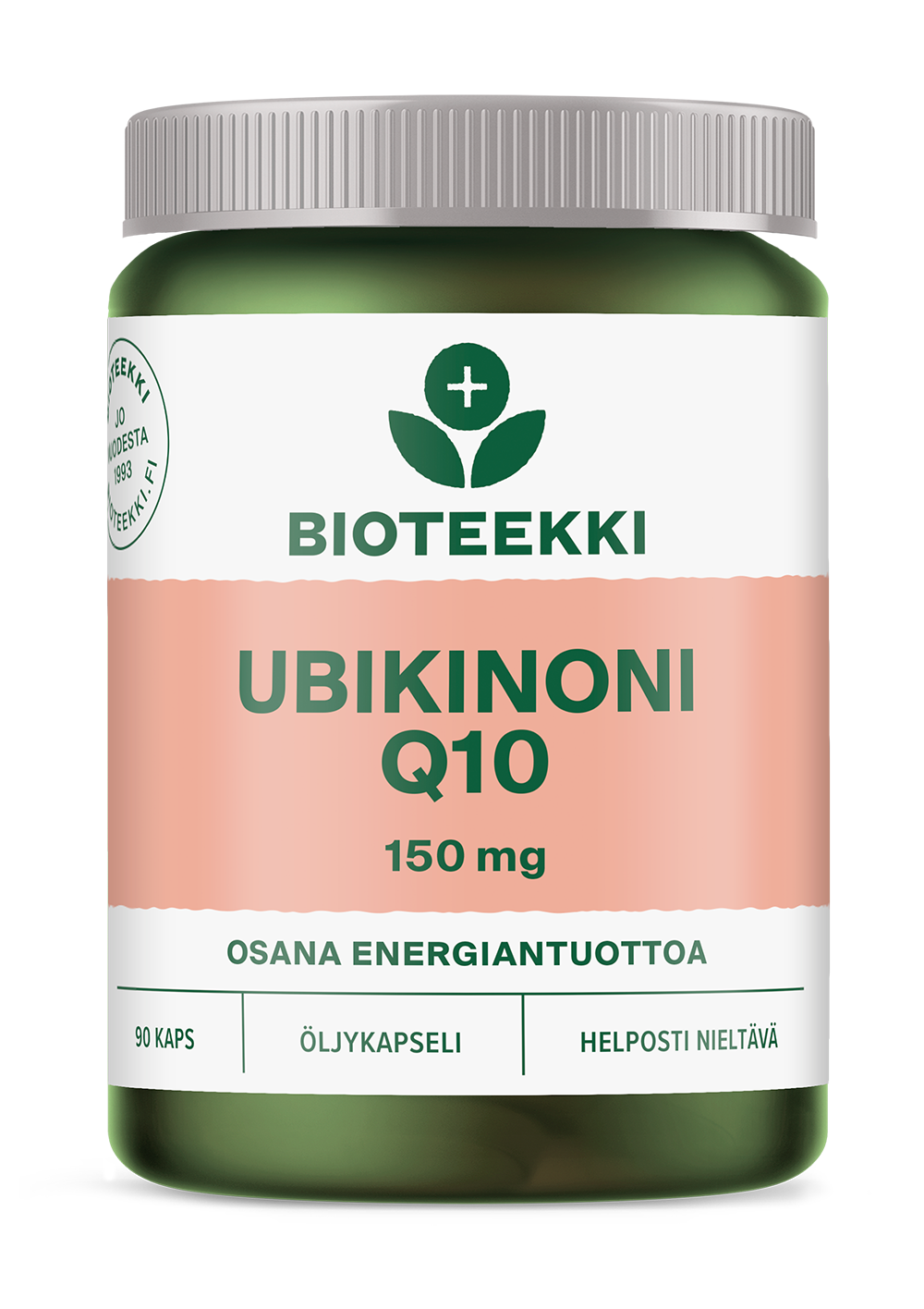 Bioteekki Ubikinoni Q10 kapseli 90 kpl