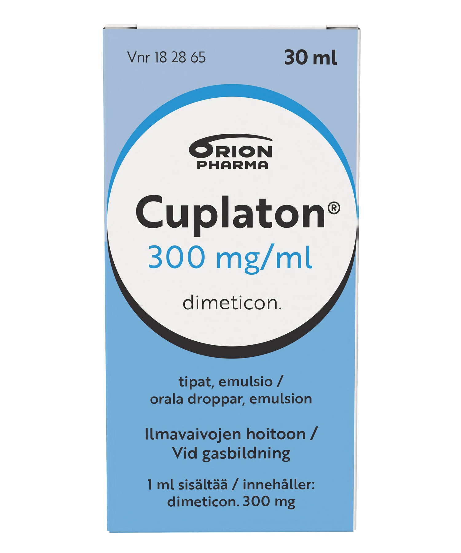Cuplaton 300 mg/ml -tipat