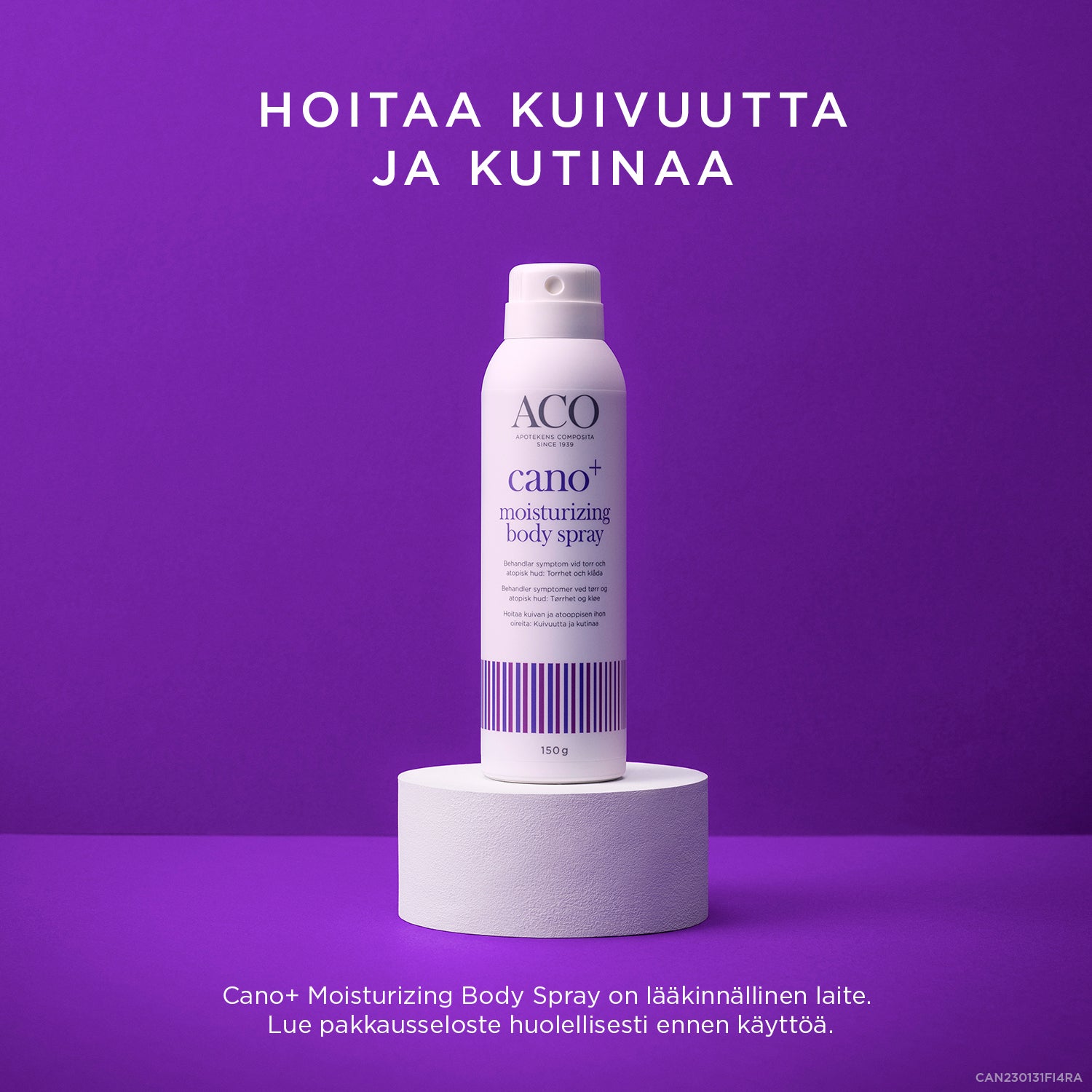 ACO Cano+ Moisturizing Body Spray 150 ml