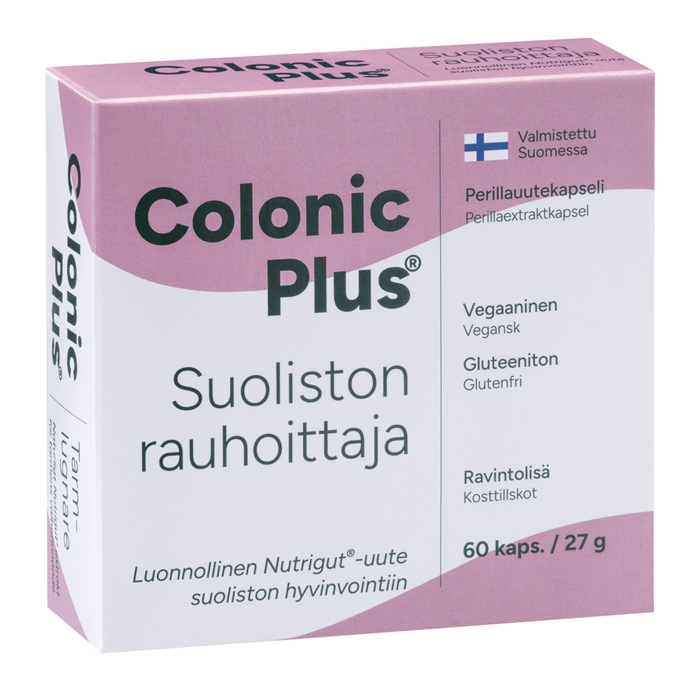 Colonic plus Suolistonrauhoittaja 60 kaps.