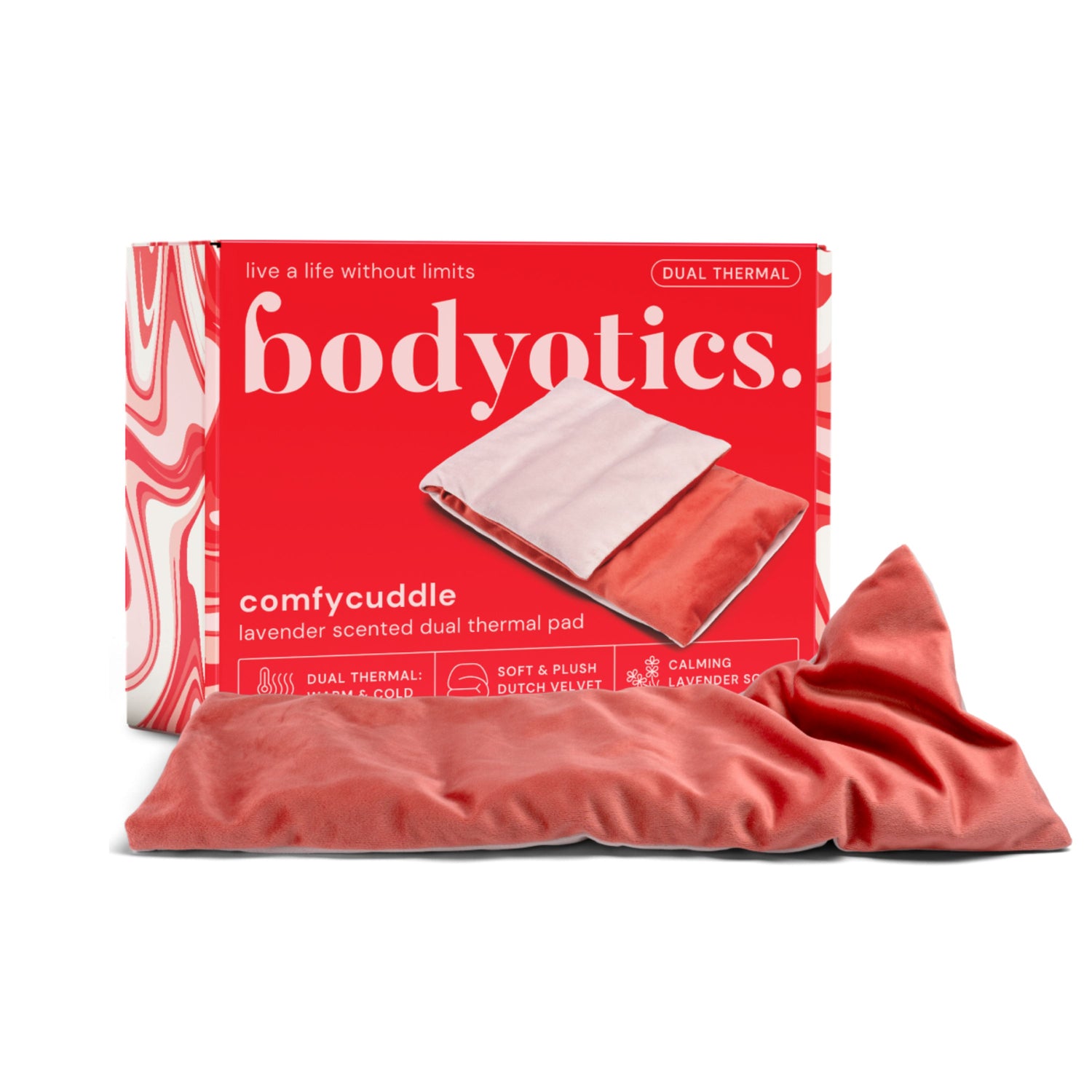 Bodyotics Comfycuddle Dual Thermal Pad lämpötyyny kuukautiskipuihin
