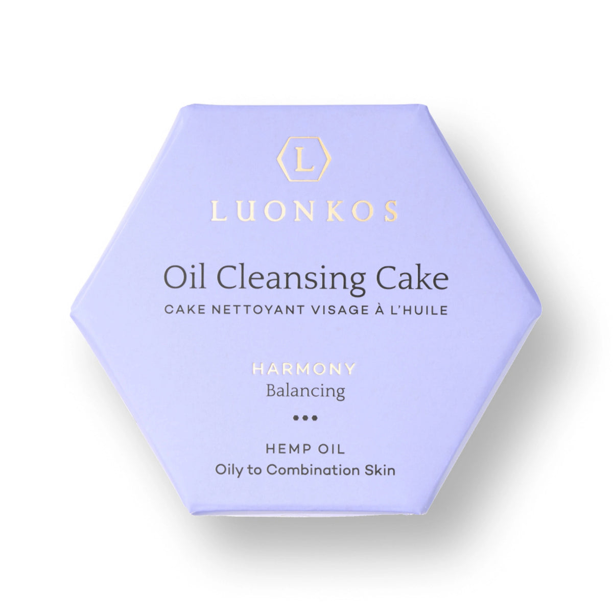 Luonkos Harmony Facial Oil Cleansing Cake 55 g - öljypuhdistuskakku rasvoittuvalle iholle