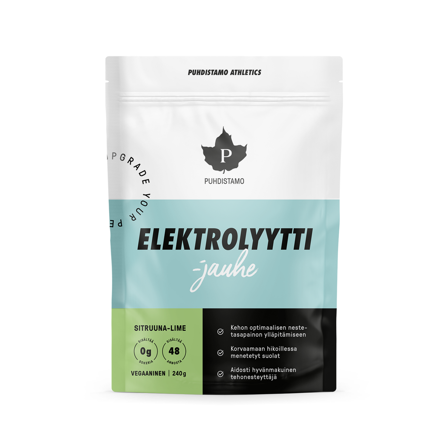 Puhdistamo Elektrolyyttijauhe Sitruuna Lime 240 g