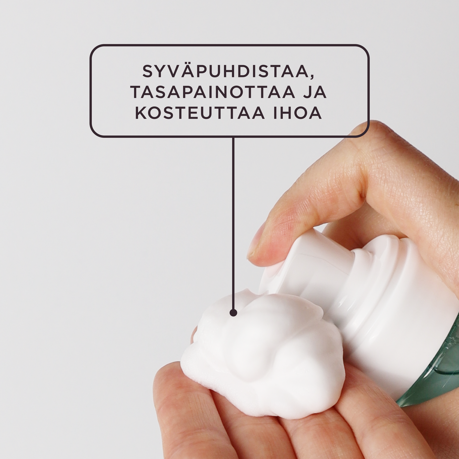 ACO Face DC Exfoliating Cleansing Foam 150 ml Hajusteeton