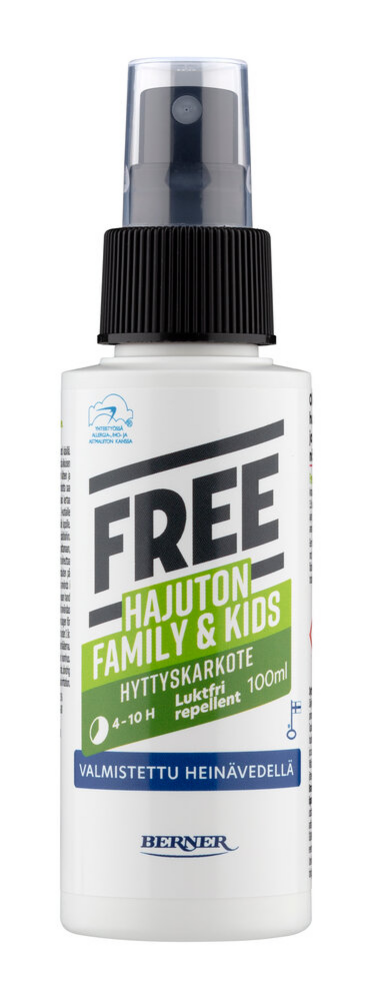 Free Hyttyskarkotesuihke Kids & Family 100 ml
