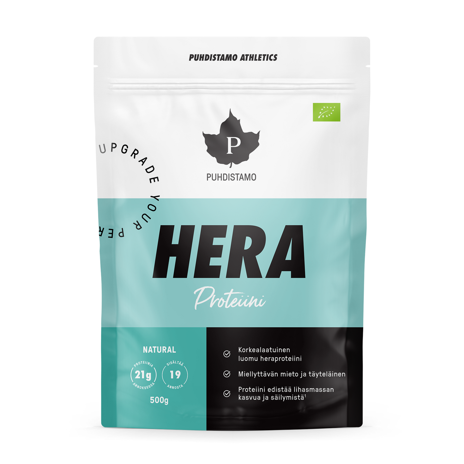 Puhdistamo Athletics Heraproteiini, Natural 500 g