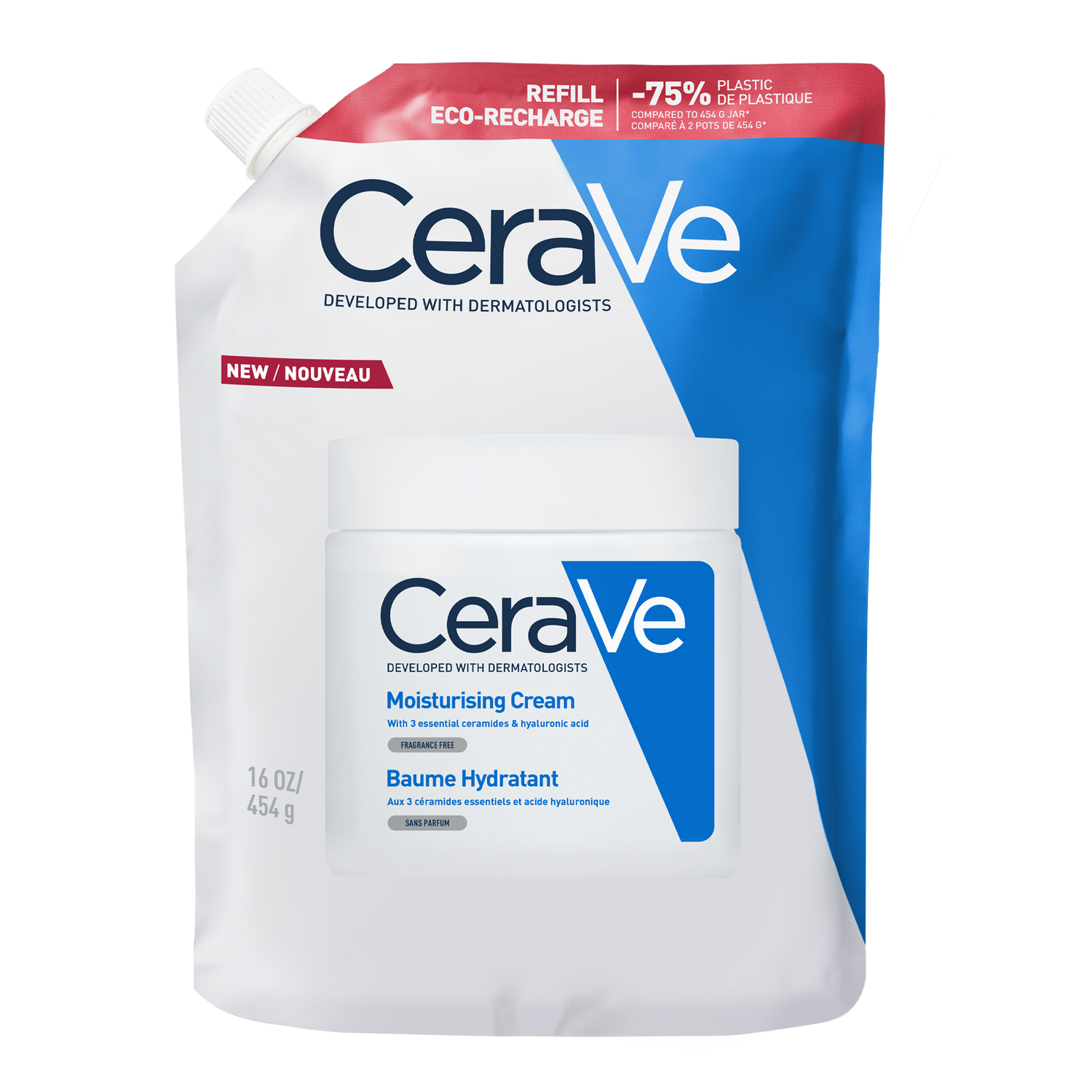Cerave Moisturising Cream - täyttöpakkaus 473 ml
