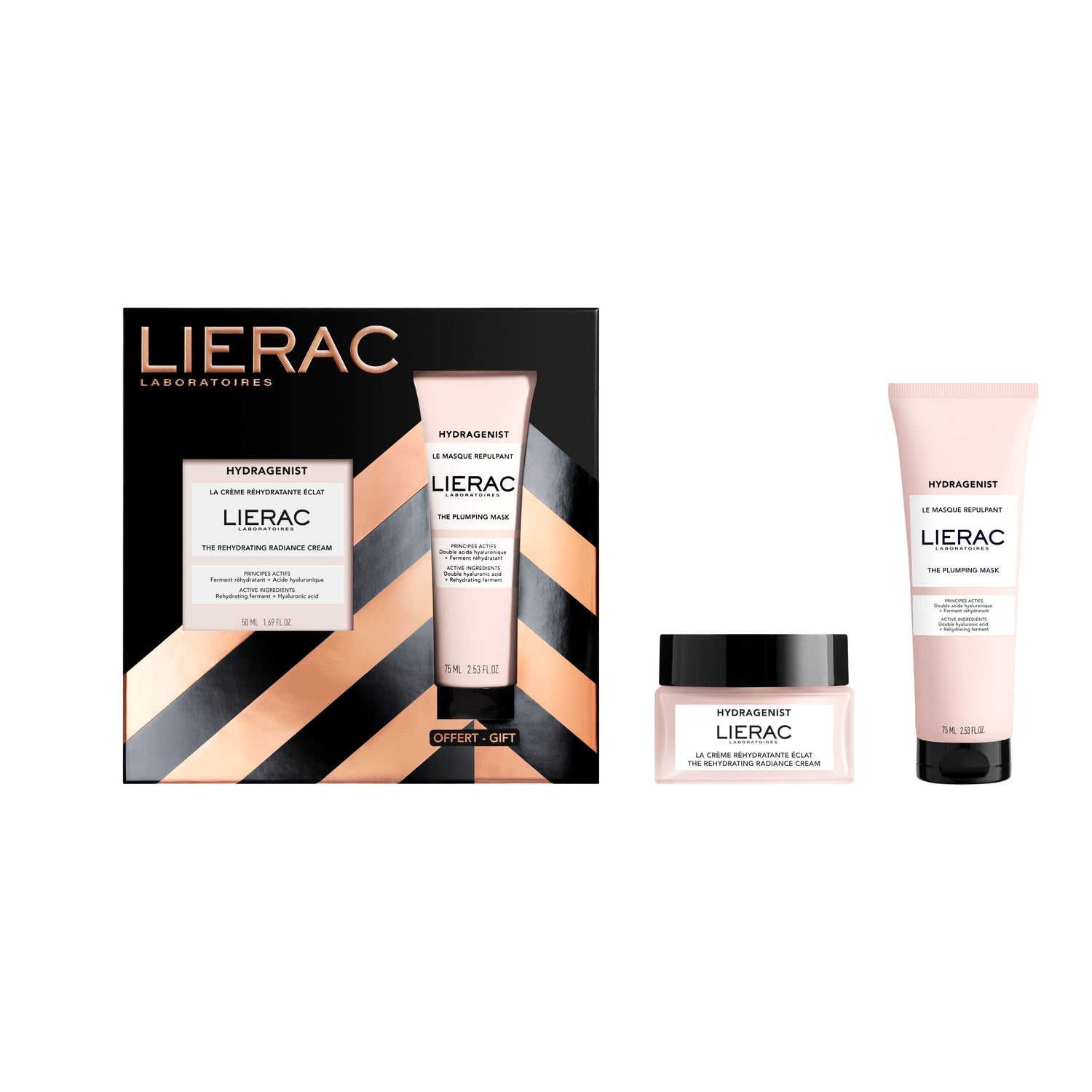 LIERAC XMAS SET HYDRA CREAM -lahjapakkaus