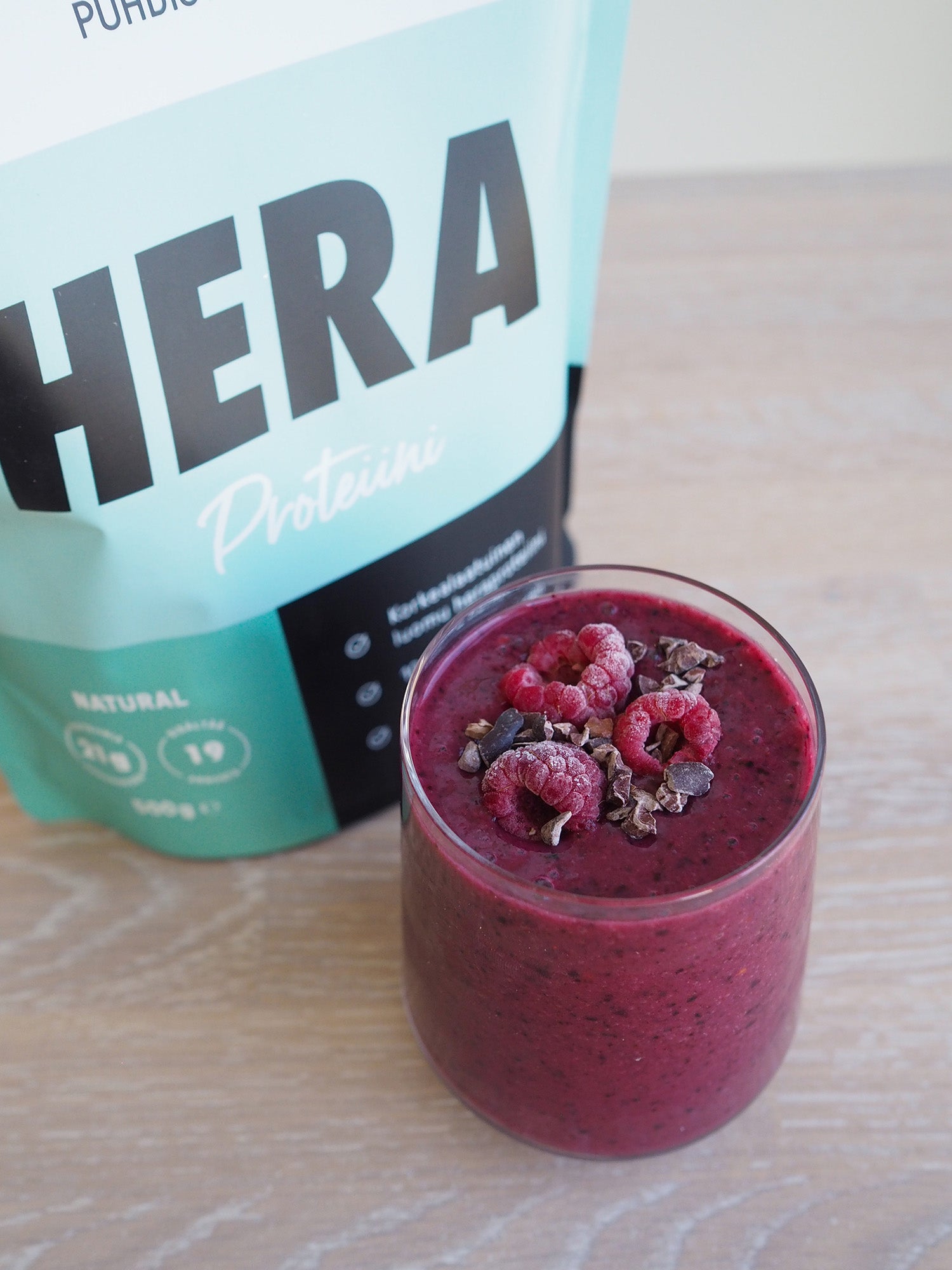 Puhdistamo Athletics Heraproteiini, Natural 500 g