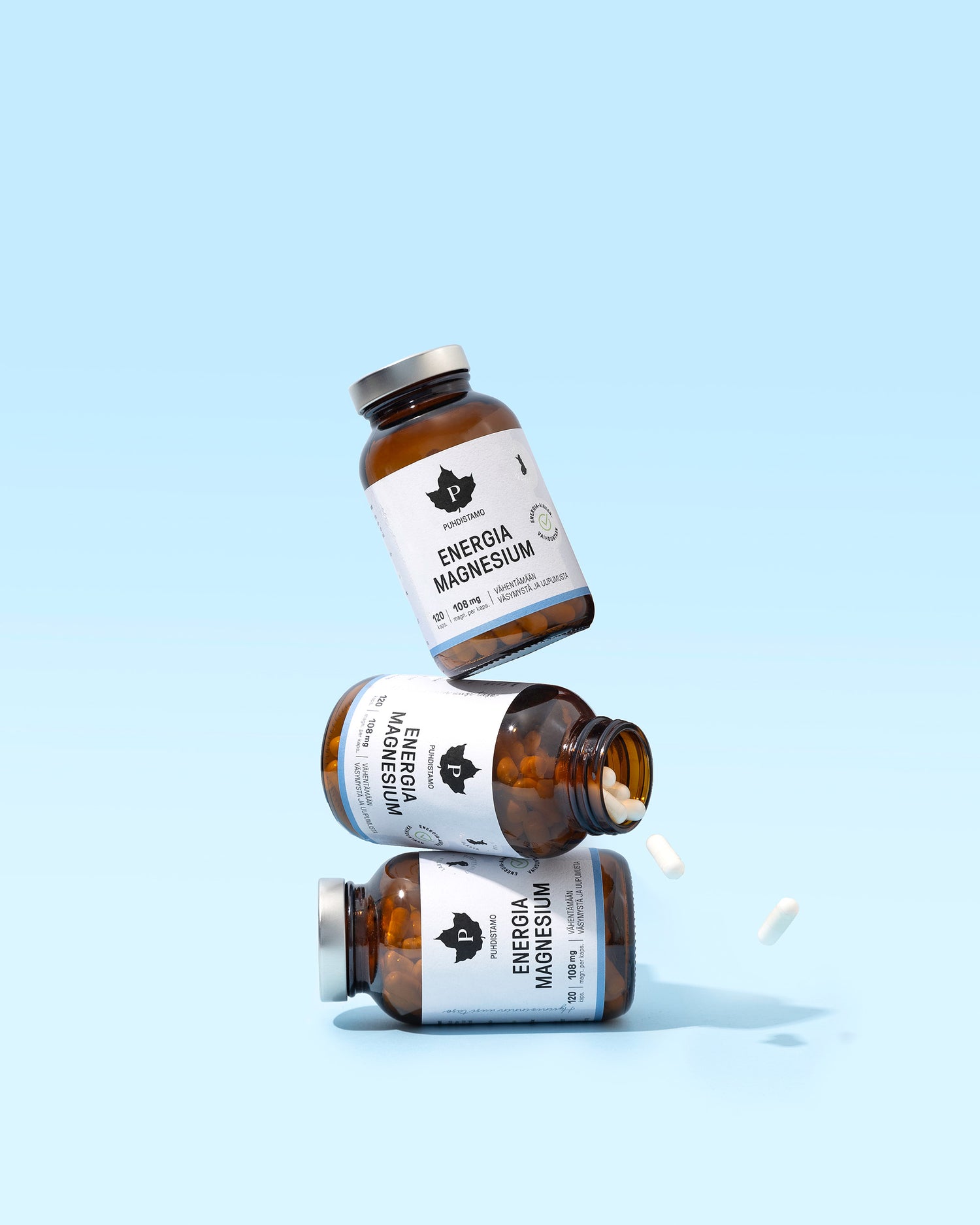 Puhdistamo Energia Magnesium 120 kaps