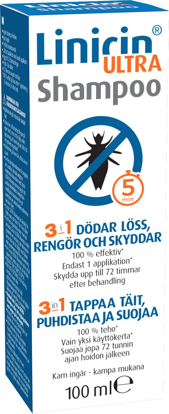 Linicin ULTRA Shampoo täitä vastaan 100ml