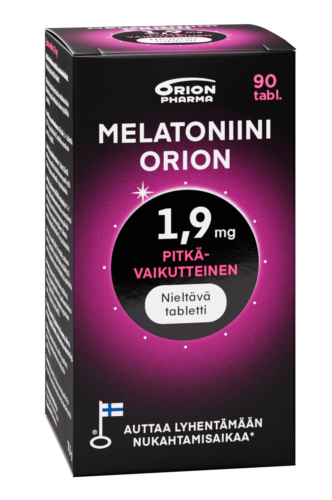 Melatoniini Orion Pitkävaikutteinen 1,9 mg 90 tablettia