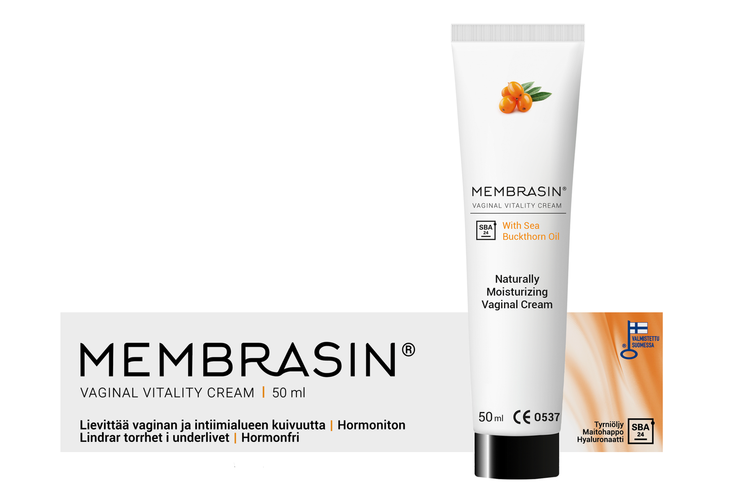 Membrasin Vaginal Vitality Cream - eri kokoja