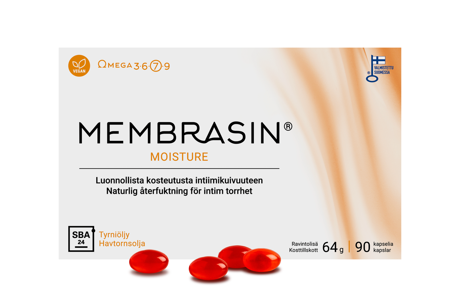 Membrasin Moisture 90 kaps
