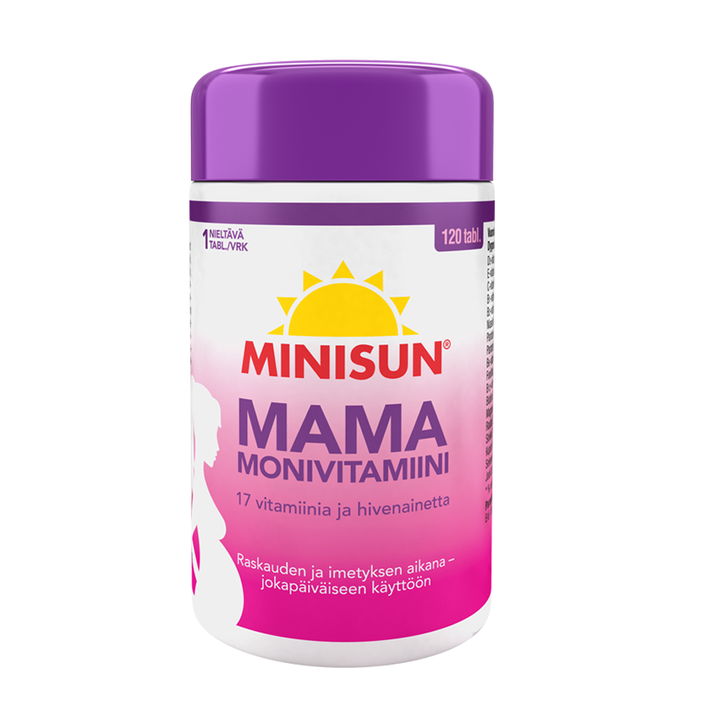 MINISUN MULTIVITAMIN MAMA 120 tabl