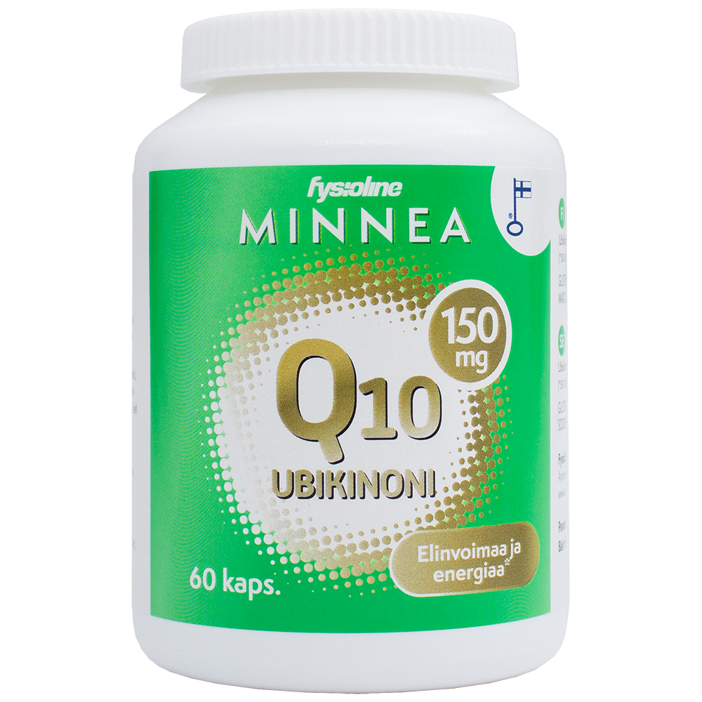 Minnea Ubikinoni Q10 150 mg kapseli 60 kpl