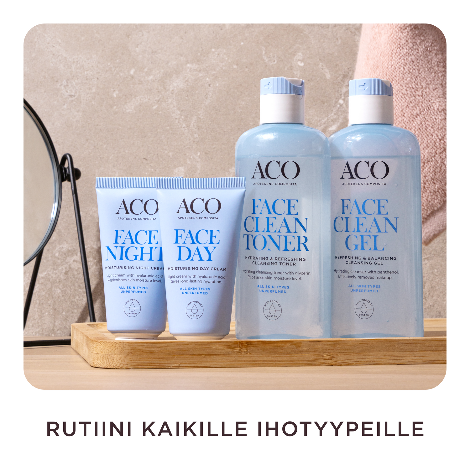 ACO Face DC Moisturising Night Cream 50 ml Hajusteeton