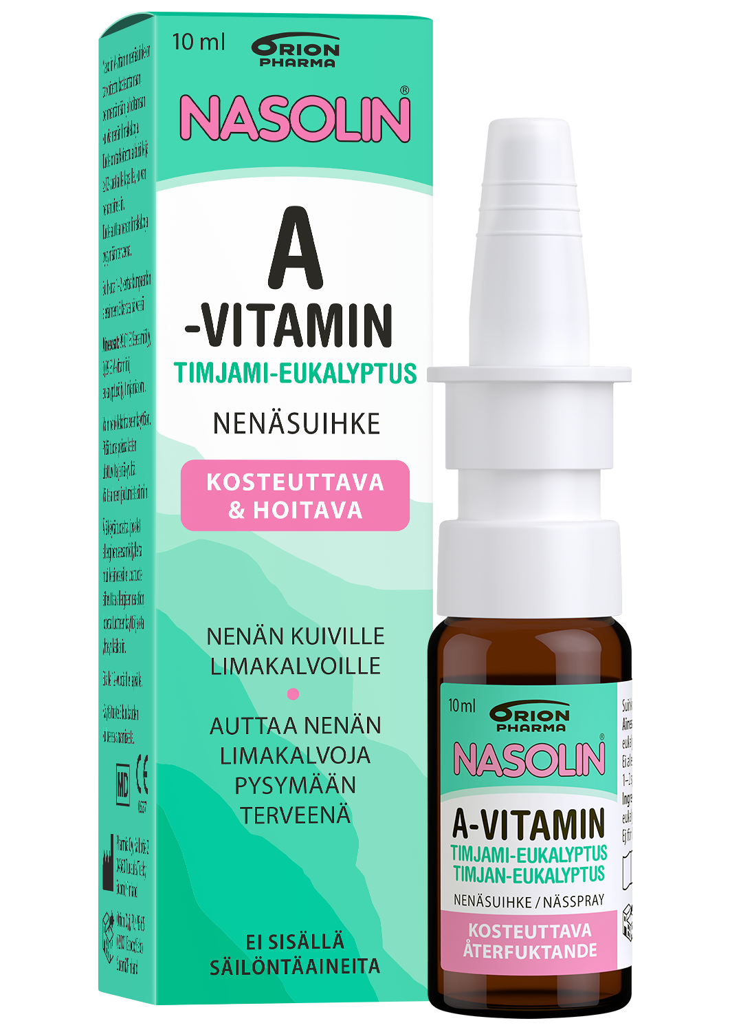 NASOLIN A-VITAMIN Timjami-Eukalyptus 10 ML