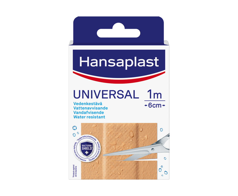 Hansaplast Universal leikattava 10 kpl