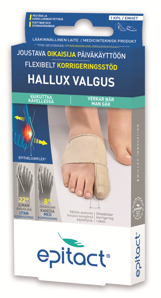 Epitact Joustava oikaisija päiväkäyttöön 1 kpl - eri kokoja