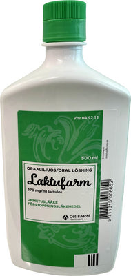 LAKTUFARM 670 mg/ml oraaliliuos - eri kokoja