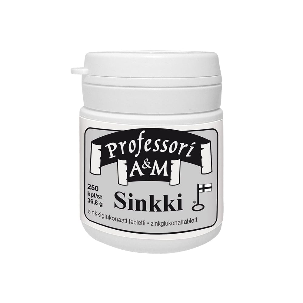 Professorin sinkki 250 tablettia