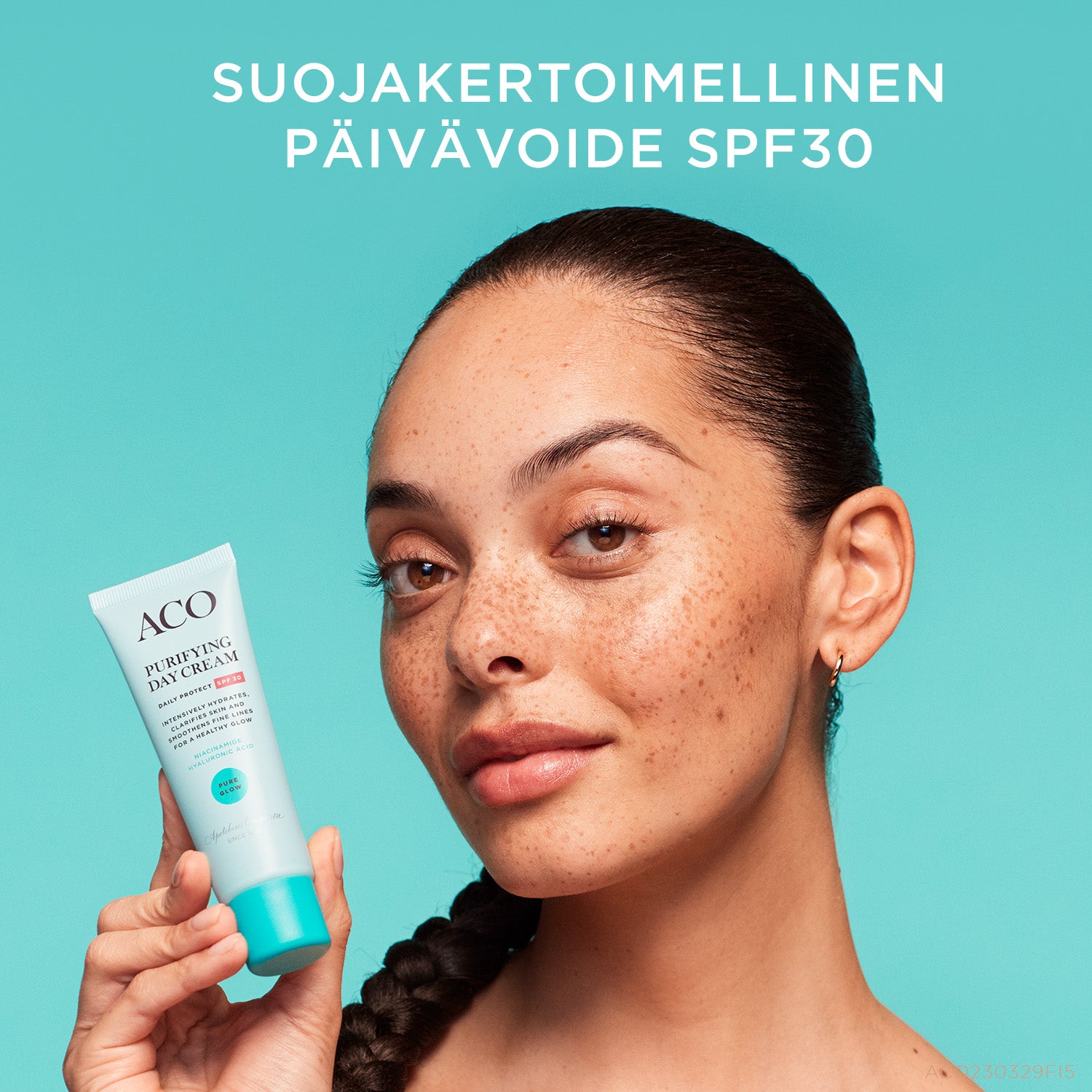 ACO Face Pure Glow Pyrifying Day Cream SPF30 50 ml -Päivävoide suojakertoimella