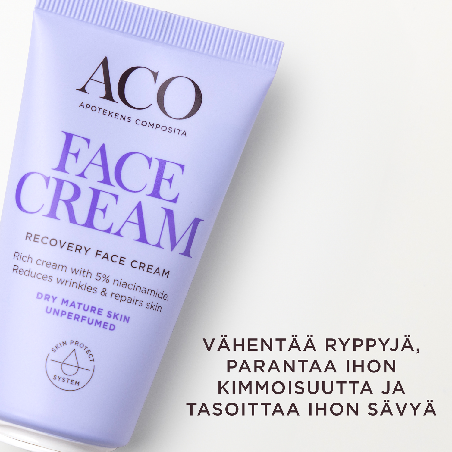 ACO Face DC Anti Age Recovery Cream 50 ml Hajusteeton