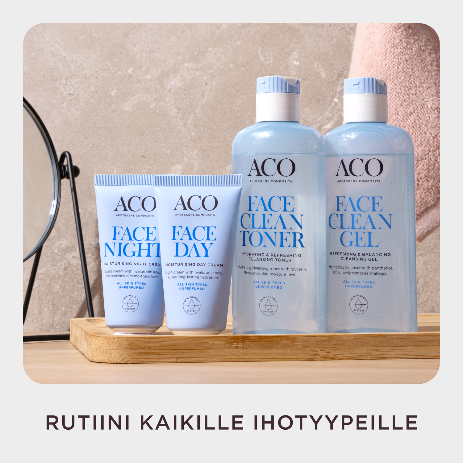 ACO Face DC Refreshing & Balancing Cleansing Gel 200 ml Hajusteeton