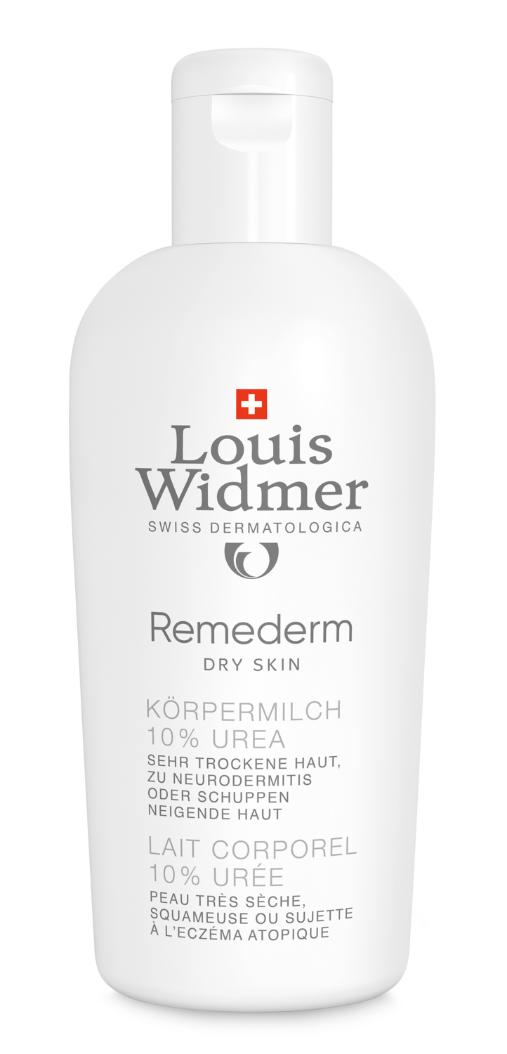 Louis Widmer Remederm Body Milk 10% Urea hajusteeton
