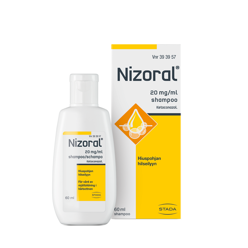 Nizoral shampoo 20 mg/ml - eri kokoja